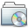 CD Folder Graphite Stripe Icon 32x32 png